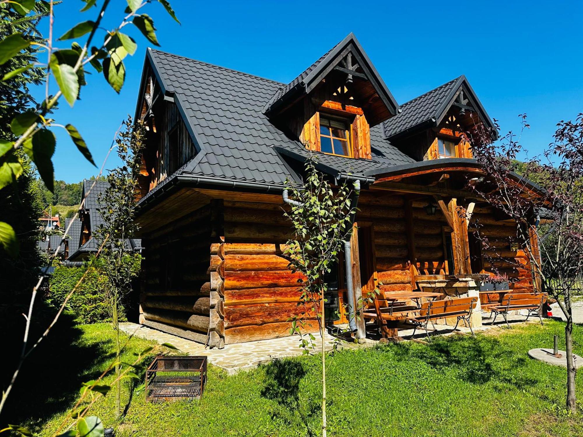 Nad Grajcarkiem Villa Szczawnica Exteriör bild