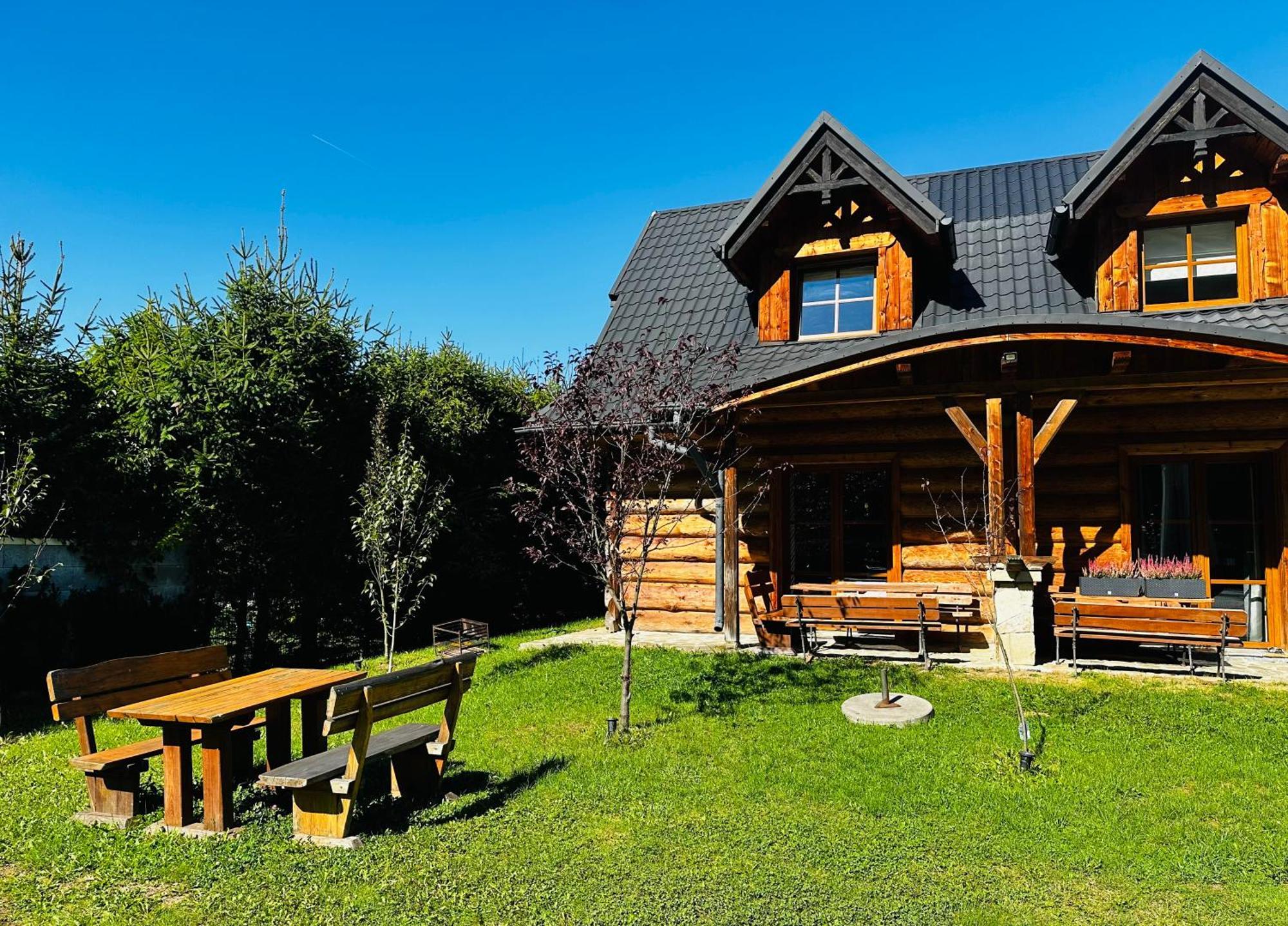 Nad Grajcarkiem Villa Szczawnica Exteriör bild