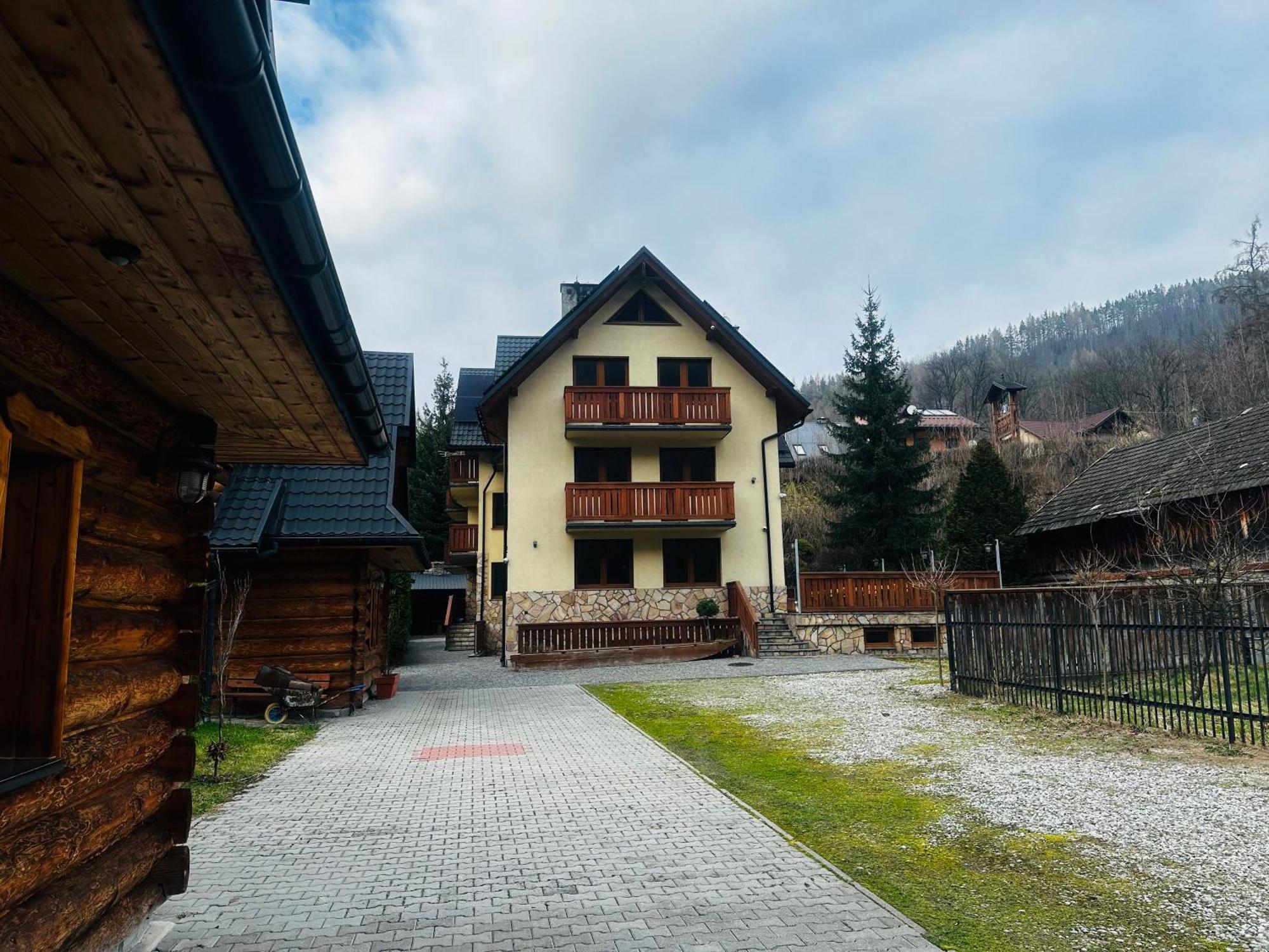Nad Grajcarkiem Villa Szczawnica Exteriör bild