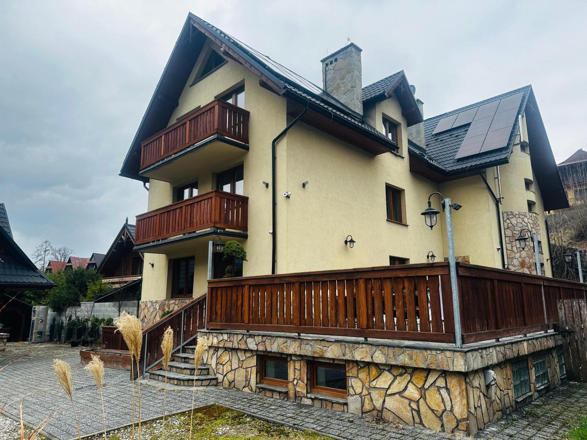 Nad Grajcarkiem Villa Szczawnica Exteriör bild
