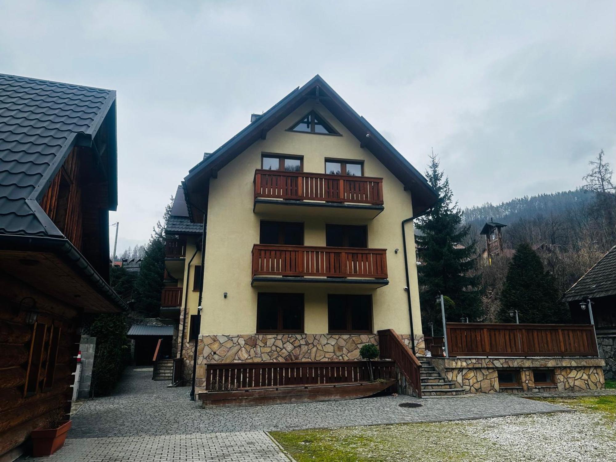 Nad Grajcarkiem Villa Szczawnica Exteriör bild